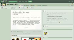 Desktop Screenshot of dark-matter-clan.deviantart.com