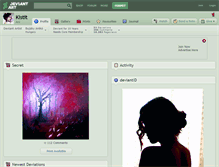 Tablet Screenshot of kistit.deviantart.com
