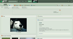 Desktop Screenshot of bydk.deviantart.com