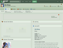 Tablet Screenshot of gg-dizzy.deviantart.com