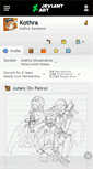Mobile Screenshot of kothra.deviantart.com