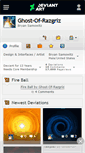 Mobile Screenshot of ghost-of-razgriz.deviantart.com