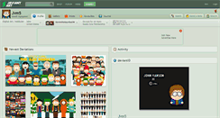 Desktop Screenshot of jvm5.deviantart.com