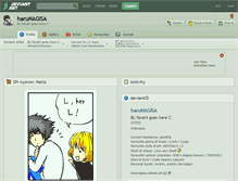 Tablet Screenshot of harunagisa.deviantart.com