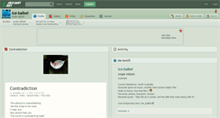 Desktop Screenshot of ice-baibei.deviantart.com