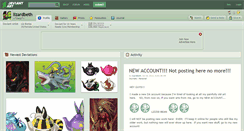 Desktop Screenshot of lizardbeth.deviantart.com