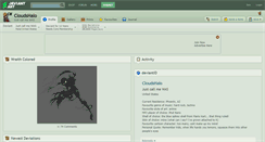 Desktop Screenshot of cloudshalo.deviantart.com
