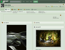 Tablet Screenshot of k2cr2o4.deviantart.com