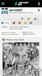 Mobile Screenshot of jim-sweet.deviantart.com