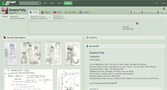 Desktop Screenshot of dreams-folly.deviantart.com