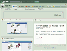 Tablet Screenshot of lasithds.deviantart.com