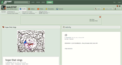 Desktop Screenshot of iamlestat.deviantart.com