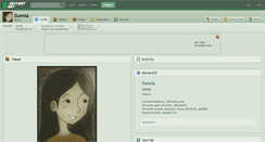 Desktop Screenshot of dunnia.deviantart.com