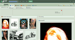 Desktop Screenshot of fatsalty.deviantart.com