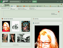 Tablet Screenshot of fatsalty.deviantart.com