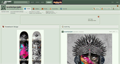Desktop Screenshot of loveisickprojekt.deviantart.com