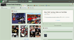 Desktop Screenshot of female-pedal-pumping.deviantart.com