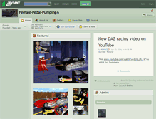 Tablet Screenshot of female-pedal-pumping.deviantart.com