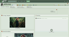 Desktop Screenshot of earthly-muse.deviantart.com