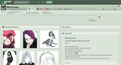 Desktop Screenshot of kittyxcorpse.deviantart.com