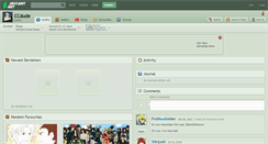 Desktop Screenshot of ccdude.deviantart.com