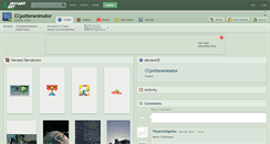 Desktop Screenshot of ccpotteranimator.deviantart.com