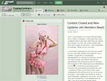 Tablet Screenshot of cosplaycentral.deviantart.com