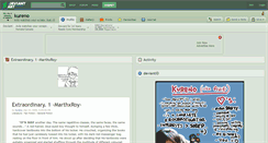 Desktop Screenshot of kureno.deviantart.com