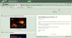 Desktop Screenshot of katibear.deviantart.com