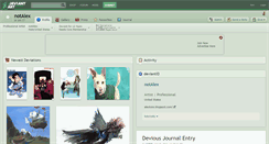 Desktop Screenshot of notalex.deviantart.com
