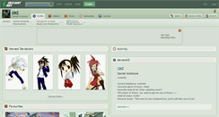 Desktop Screenshot of gitz.deviantart.com