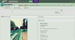 Desktop Screenshot of minor-disaster.deviantart.com