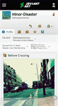 Mobile Screenshot of minor-disaster.deviantart.com