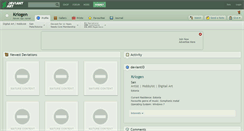 Desktop Screenshot of kriogen.deviantart.com