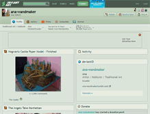 Tablet Screenshot of ana-wandmaker.deviantart.com