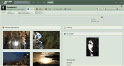 Desktop Screenshot of koudanshi.deviantart.com