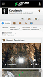 Mobile Screenshot of koudanshi.deviantart.com