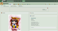 Desktop Screenshot of baskethead.deviantart.com