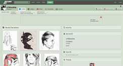 Desktop Screenshot of crislucena.deviantart.com