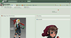 Desktop Screenshot of evil-cozmo.deviantart.com