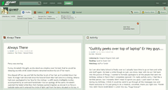 Desktop Screenshot of gi1997.deviantart.com