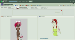 Desktop Screenshot of drawmeadream.deviantart.com