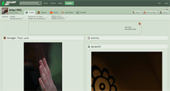 Desktop Screenshot of kriss1992.deviantart.com