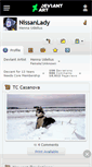 Mobile Screenshot of nissanlady.deviantart.com