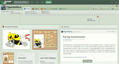 Desktop Screenshot of flipperboidskua.deviantart.com