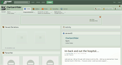 Desktop Screenshot of charizard-rider.deviantart.com