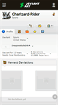 Mobile Screenshot of charizard-rider.deviantart.com