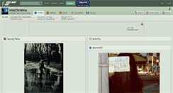 Desktop Screenshot of misschristina.deviantart.com