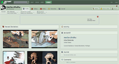 Desktop Screenshot of mecha-cthulhu.deviantart.com