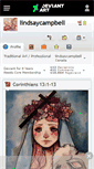 Mobile Screenshot of lindsaycampbell.deviantart.com